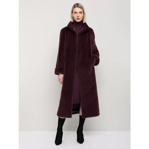 Пальто ALEF, размер 40, фиолетовый