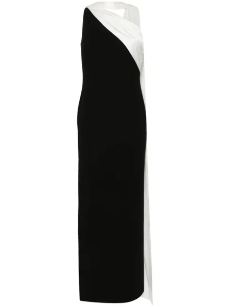 Roland Mouret платье макси на одно плечо, черный