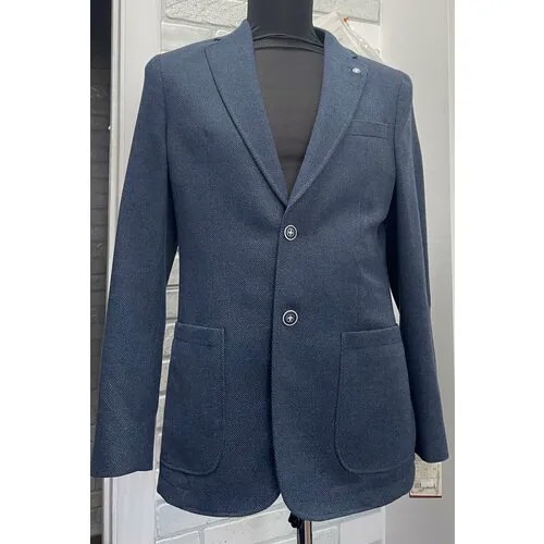 Пиджак Truvor, размер 182-96, серый, синий