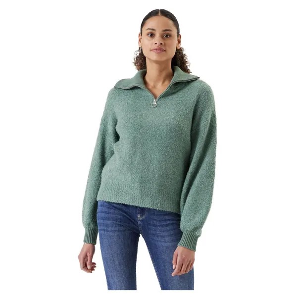 Свитер Garcia J30242 Half Zip, зеленый