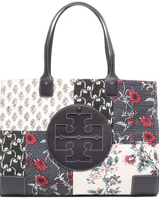 Tory Burch сумка-тоут с нашивкой-логотипом