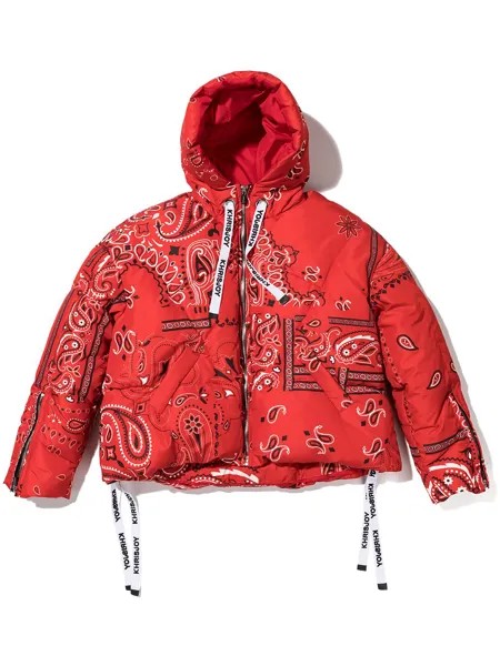 Khrisjoy Kids пуховик Khris Bandana на молнии