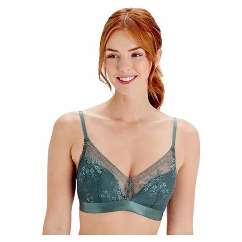 Бюстгальтер  Pretty Polly, размер 34D, зеленый