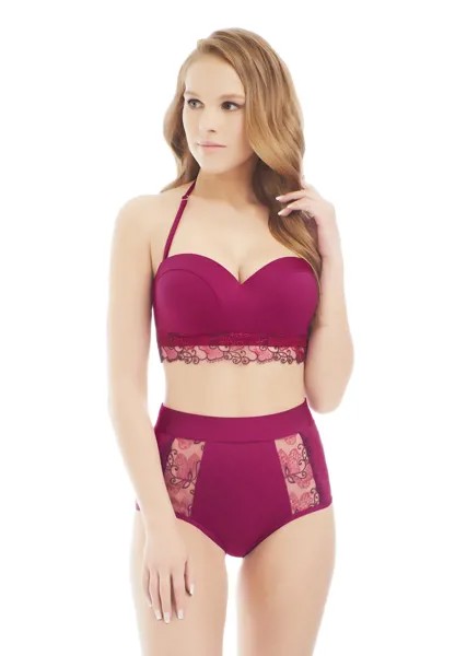 Лиф женский MARC & ANDRÉ L1907-Y-952 бордовый 38C