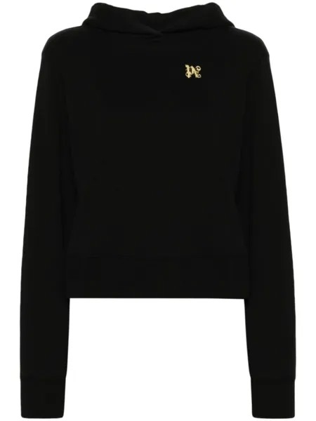 Palm Angels худи с монограммой, черный