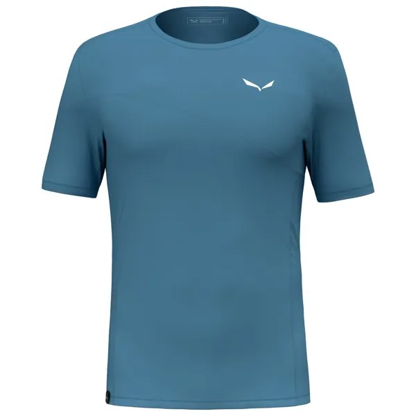 Функциональная рубашка Salewa Puez Sporty Dry T Shirt, цвет Cendre Blue