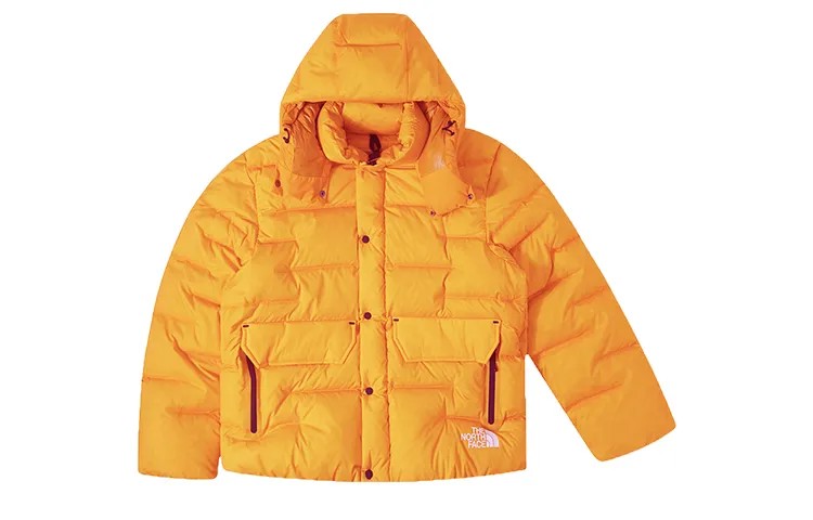 Пуховик мужской желтый The North Face, желтый