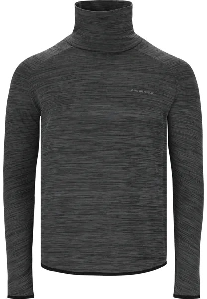 Лонгслив Endurance Midlayer Trenda, цвет 1001 Black