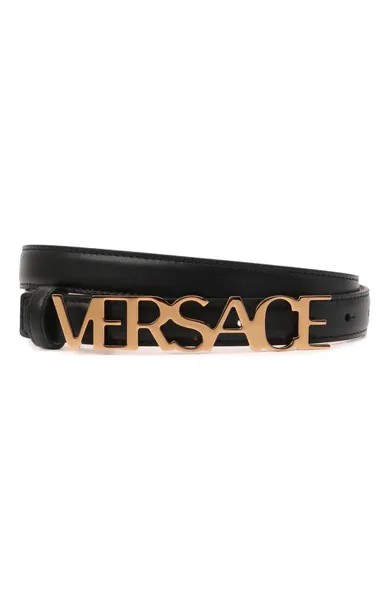 Кожаный ремень Versace