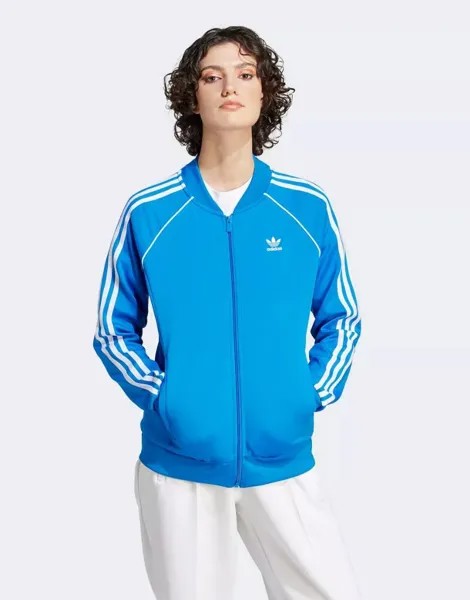 Синяя спортивная Куртка adidas Adicolor Classics SST adidas Originals