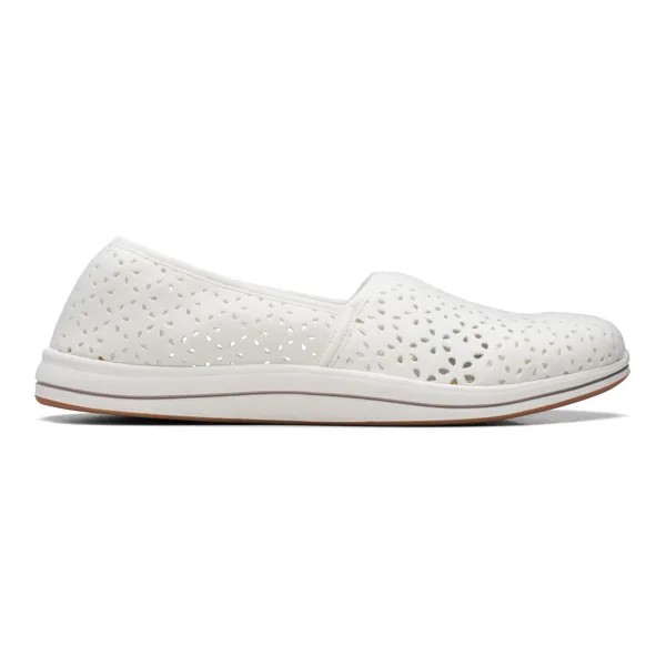 Женские слипоны Clarks Cloudsteppers Breeze Emily Clarks, светло-синий