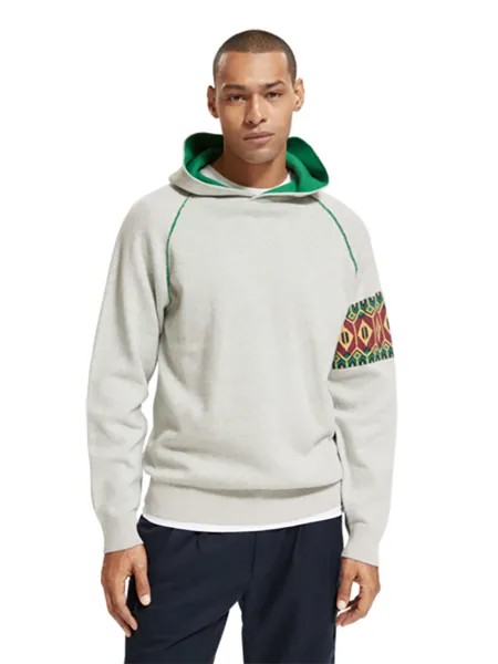 Толстовка Scotch & Soda Hoodie, светло-серый