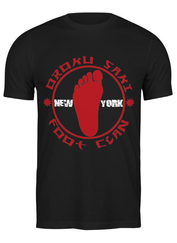 Футболка унисекс Printio Foot clan черная L