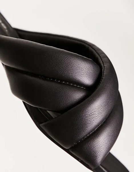 Черные мягкие туфли с мягкой подкладкой Simply Be Wide Fit