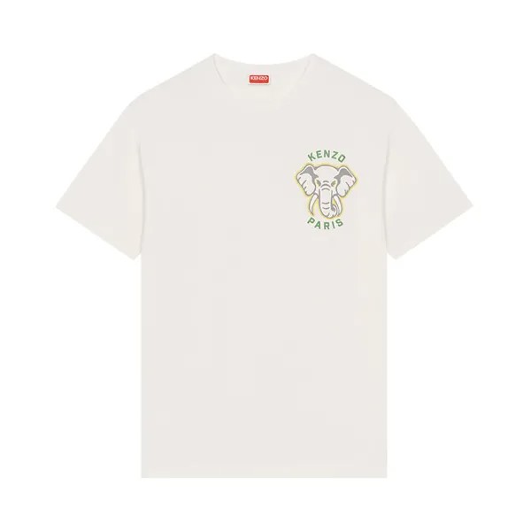 Футболка Kenzo Classic T-Shirt Off White, белый