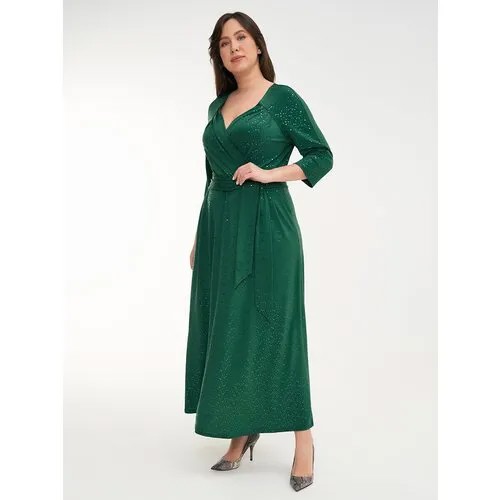 Платье Olsi, размер 48, зеленый