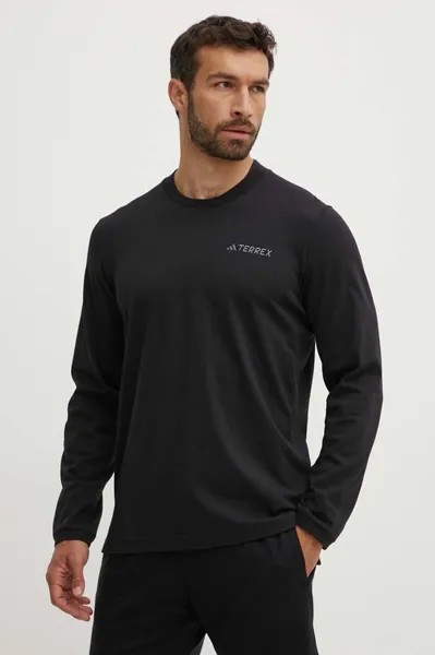 Лонгслив Xploric adidas Terrex, черный