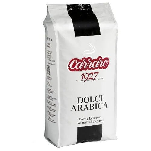 Кофе в зернах Carraro Dolci Arabica, арабика, 1 кг
