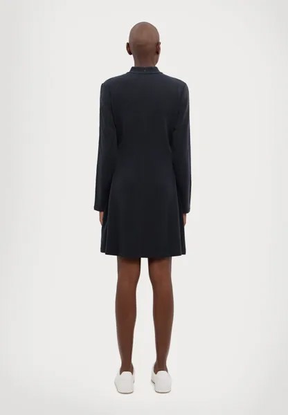 Платье из джерси EA7 Emporio Armani, черный