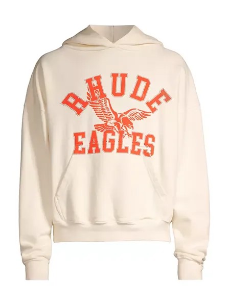 Хлопковая толстовка с логотипом Rhude Eagles R H U D E, белый