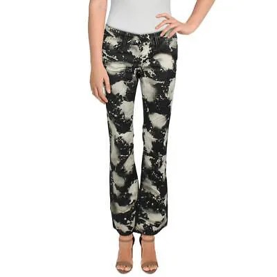 Женские джинсы цвета слоновой кости Black Orchid с низкой посадкой Bootcut 27 BHFO 1396
