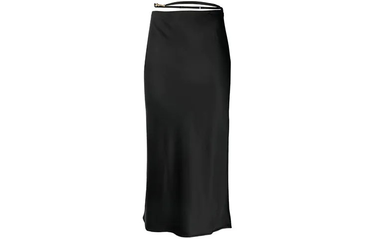 Jacquemus Женская повседневная длинная юбка, цвет Black