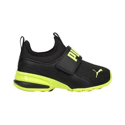 Повседневная обувь Puma Axelion Slip On Youth Boys Black Sneakers 376751-02