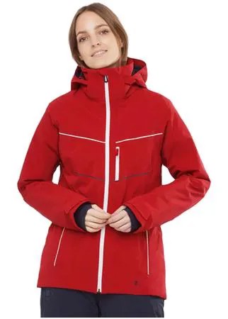 Куртка Salomon Brilliant Jkt W, размер XS, красный