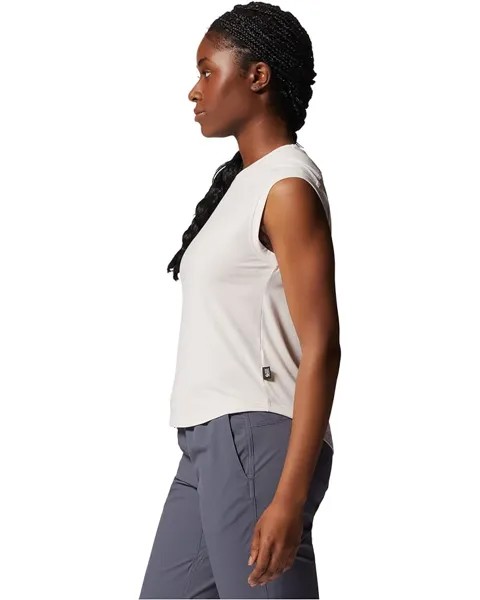 Рубашка Mountain Hardwear Trek N Go Sleeveless Shirt, цвет White Sprite