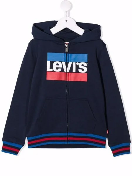 Levi's Kids худи на молнии с логотипом