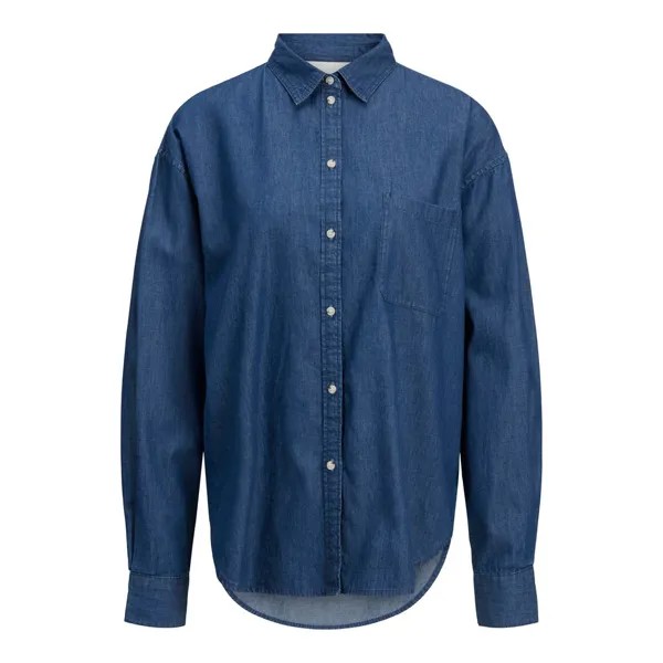 Рубашка Jack & Jones Jamie Relaxed Chambray Noos, синий