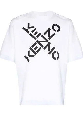 Kenzo футболка с логотипом SPORT X