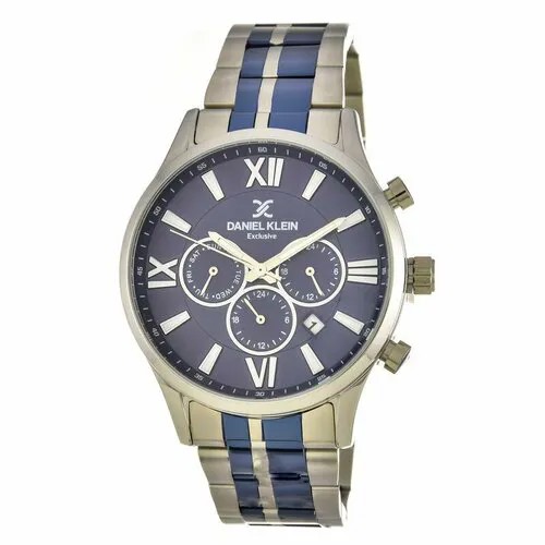 Наручные часы Daniel Klein 12806-6, серебряный, синий
