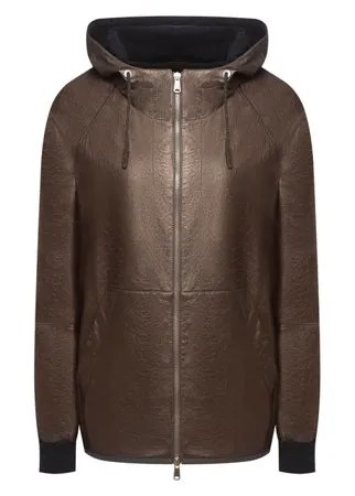 Кожаная куртка Brunello Cucinelli