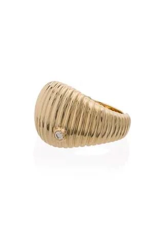 Yvonne Léon кольцо из желтого золота с бриллиантами
