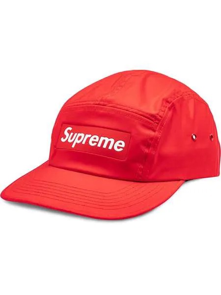 Supreme кепка с нашивкой-логотипом