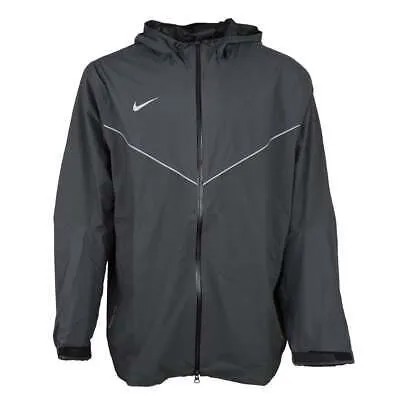 Мужская водонепроницаемая куртка Nike серая спортивная повседневная 777179-060