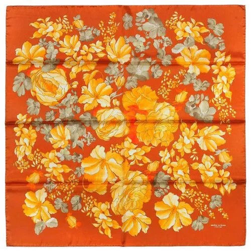 Невероятно яркий платок с цветами Mila Schon 829209