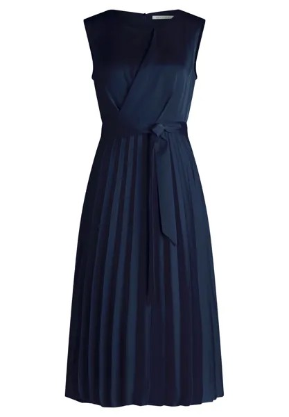 Платье BETTY & CO Chiffon mit Plissee, цвет Navy Blue