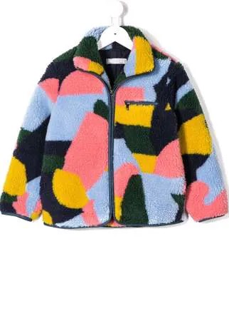 Stella McCartney Kids куртка в стиле колор-блок