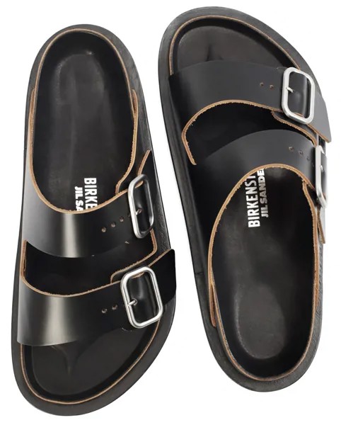 Кожаные сандалии ARIZONA JIL SANDER X BIRKENSTOCK