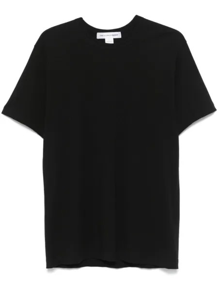 Comme Des Garçons Shirt футболка с нашивкой, черный