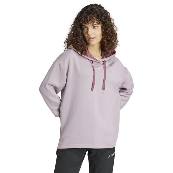 Худи adidas Tx Logo, фиолетовый