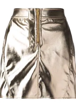 Fiorucci виниловая юбка мини