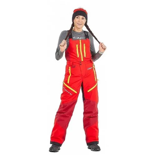Штаны снегоходные DRAGONFLY Sport, женский, красный, размер M