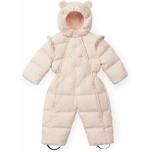 Комбинезон Happy Baby, зимний, утепленный, размер 80-86, розовый