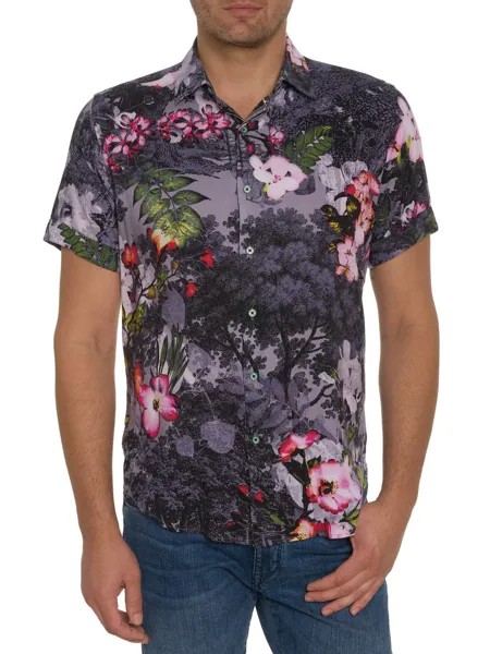 Плетеная рубашка Langham Robert Graham, разноцветный