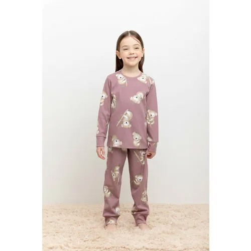 Пижама  crockid, размер 68/134, розовый