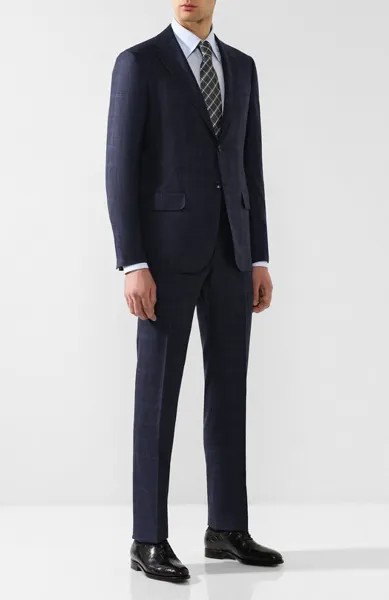 Костюм из смеси кашемира и шерсти Kiton