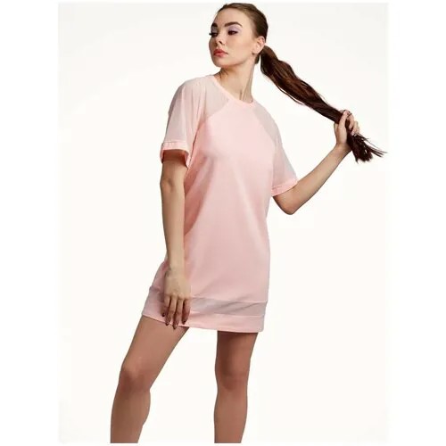 Платье женское Mon Plaisir, спортивное, хлопок арт. 77106539, персиковый, размер 48